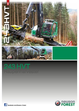 Harvestory Neuson Forest 243HVT