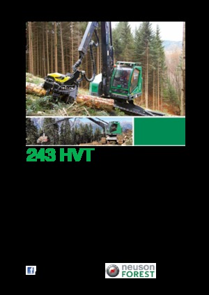 Harvestory Neuson Forest 243HVT
