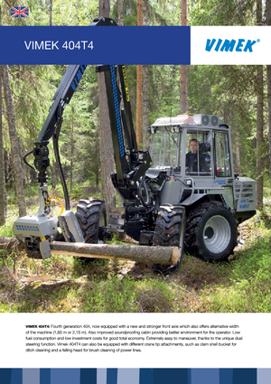 Harvestory Vimek 404 T 4
