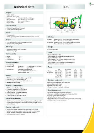 Harvestory HSM 805H1 6WD