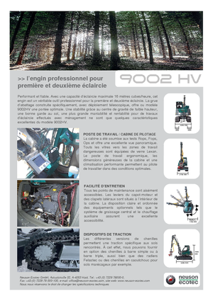 Harvestory Neuson-Ecotec 9002 HV