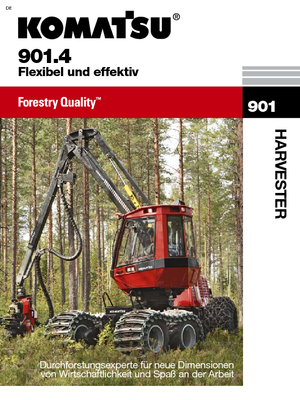 Harvestory Komatsu 901.4