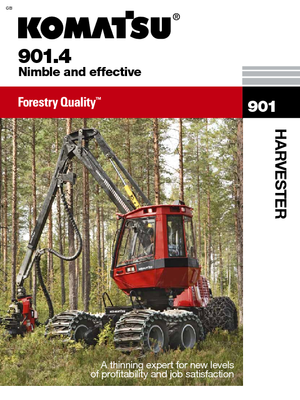 Harvestory Komatsu 901.4