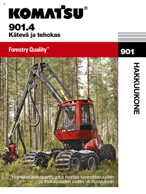 Harvestory Komatsu 901.4