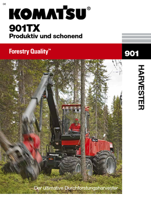 Harvestory Komatsu 901 TX.1
