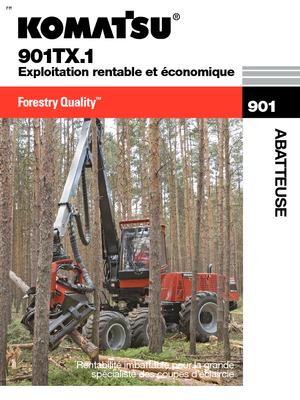 Harvestory Komatsu 901 TX