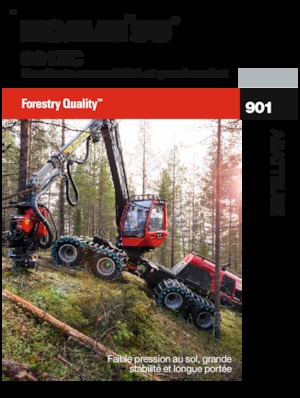 Harvestory Komatsu 901XC
