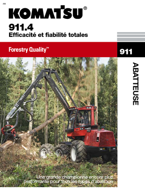 Harvestory Komatsu 911.4