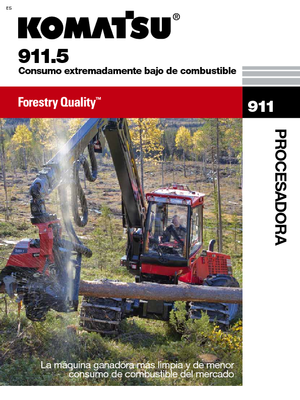 Harvestory Komatsu 911.5