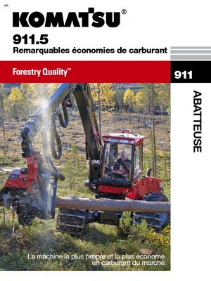 Harvestory Komatsu 911.5