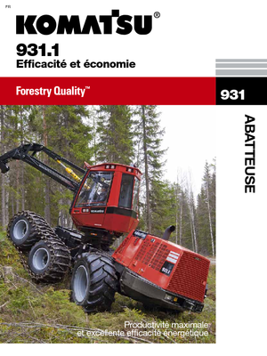 Harvestory Komatsu 931.1