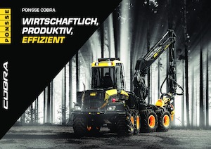 Harvestory Ponsse Cobra