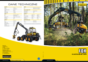 Harvestory Ponsse Fox