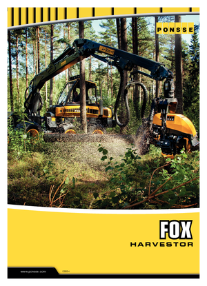 Harvestory Ponsse Fox