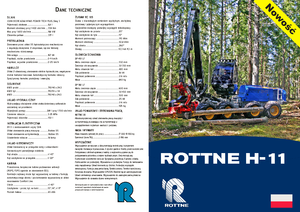 Harvestory Rottne H 11