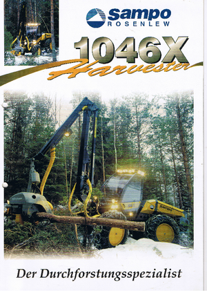 Harvestory Sampo Rosenlew SR 1046 X