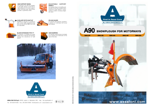 Dálniční sněžné pluhy Assaloni A 90.40*