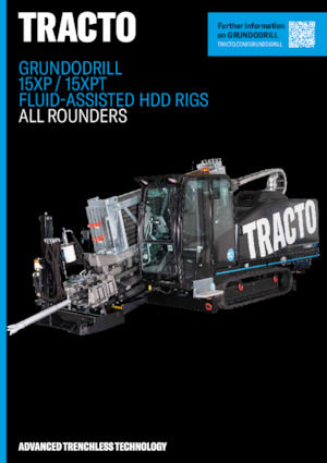 Horizontální směrové vrtné soupravy TRACTO-Technik Grundodrill 15 XP