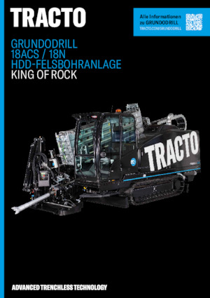 Horizontální směrové vrtné soupravy TRACTO-Technik Grundodrill 18 ACS