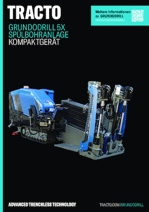 Horizontální směrové vrtné soupravy TRACTO-Technik Grundodrill 5 X