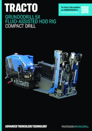 Horizontální směrové vrtné soupravy TRACTO-Technik Grundodrill 5 X