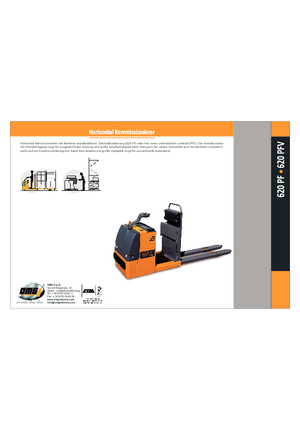 Vychystávací vozíky OMG 620 PFV