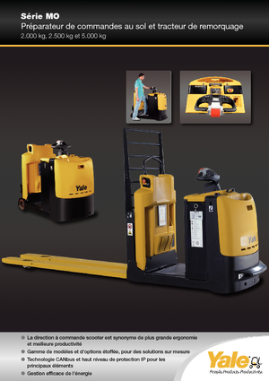 Vychystávací vozíky Yale MO20