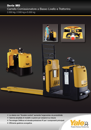 Vychystávací vozíky Yale MO20