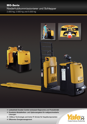 Vychystávací vozíky Yale MO20