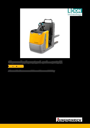 Vychystávací vozíky Jungheinrich ECE 310