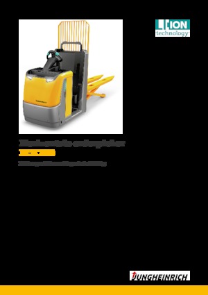 Vychystávací vozíky Jungheinrich ECE 320