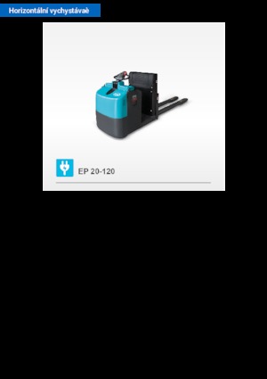 Vychystávací vozíky Baoli EP 20-120