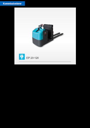 Vychystávací vozíky Baoli EP 20-120