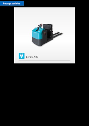 Vychystávací vozíky Baoli EP 20-120