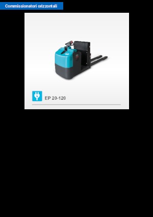 Vychystávací vozíky Baoli EP 20-120