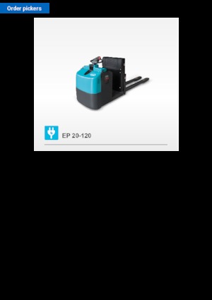 Vychystávací vozíky Baoli EP 20-120