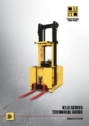 Vychystávací vozíky Hyster K1.0L-AC 0.7 FC