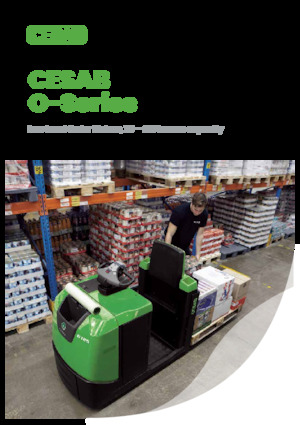 Vychystávací vozíky Cesab O112P