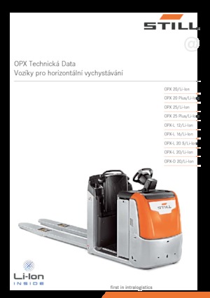 Vychystávací vozíky Still OPX 25