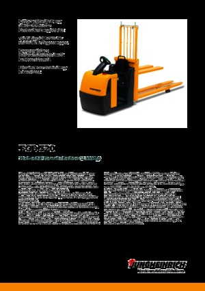 Vychystávací vozíky Jungheinrich ECD 320