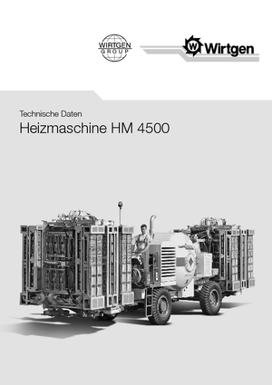 Recyklátory za horka Wirtgen HM 4500