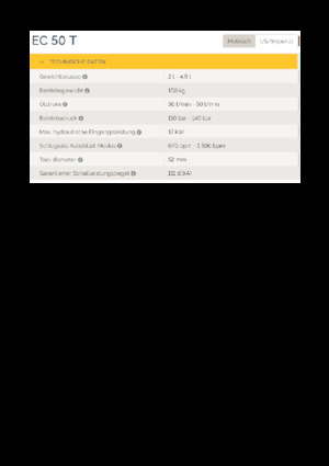 Hydraulická bourací kladiva Epiroc EC 50 T