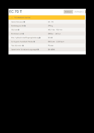 Hydraulická bourací kladiva Epiroc EC 70 T