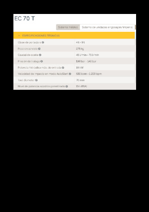 Hydraulická bourací kladiva Epiroc EC 70 T