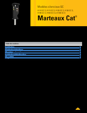 Hydraulická bourací kladiva Caterpillar H140GC S 