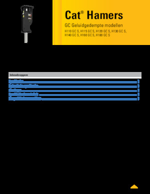 Hydraulická bourací kladiva Caterpillar H140GC S 