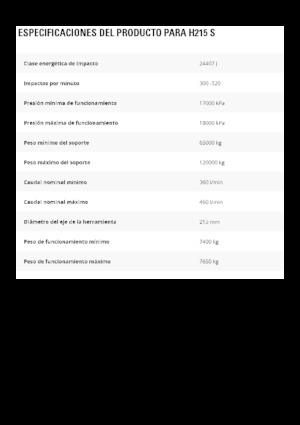 Hydraulická bourací kladiva Caterpillar H215 S