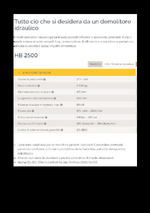 Hydraulická bourací kladiva Epiroc HB 2500