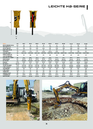 Hydraulická bourací kladiva OSA Demolition Equipment HB 1500
