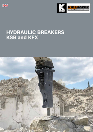 Hydraulická bourací kladiva Kinshofer KFX 29